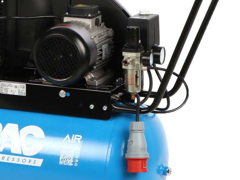 ABAC EXP A39B 90 CT3 - 3-phase electric belt driven air compressor - Motor 3 HP - 90 l