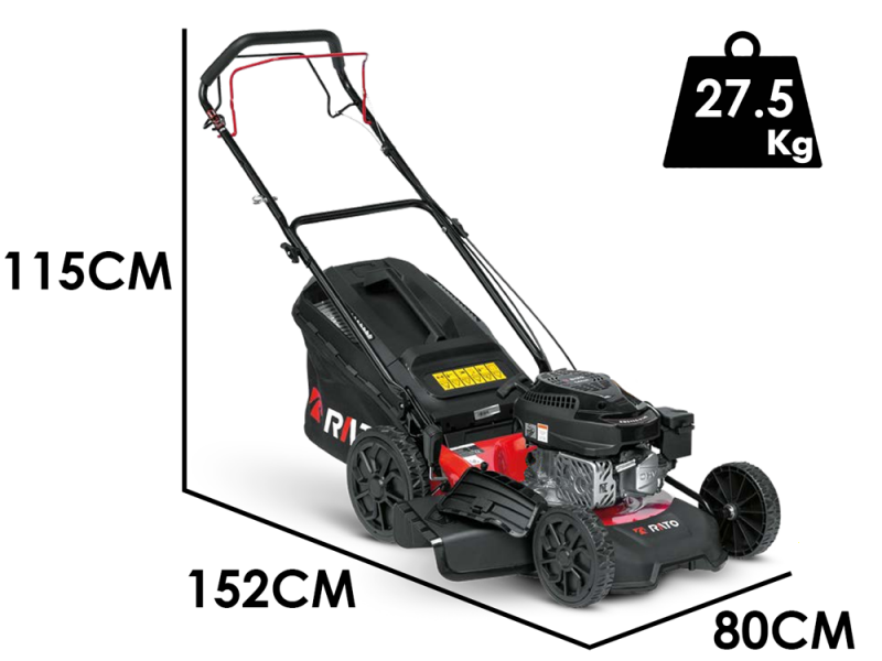 Rato Multipower RMS51Q-V170 - Traction petrol lawnmower - 170cc Rato engine