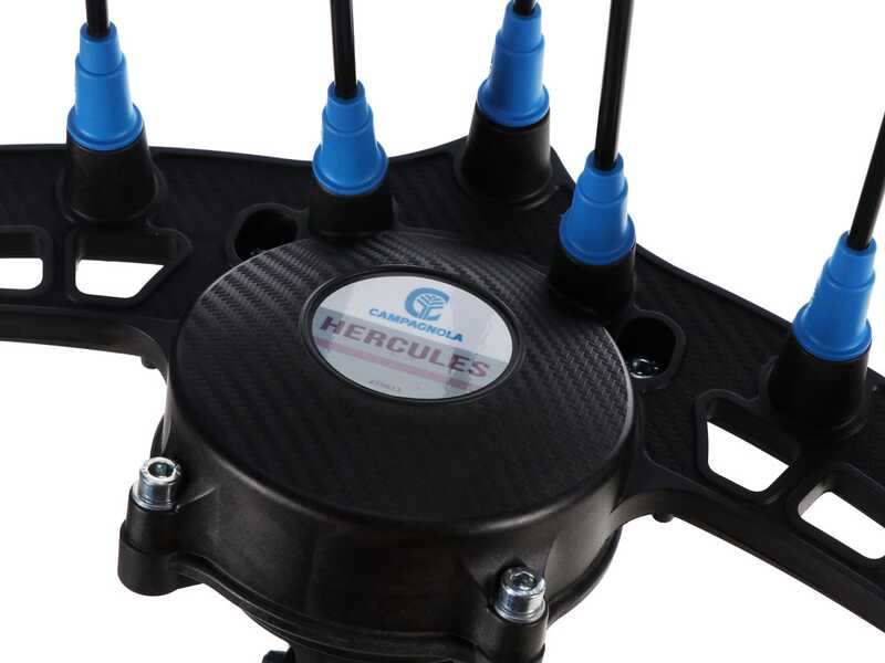 Campagnola Hercules 6 ECO Plug-in - Aluminium Pole - 235 - 325 cm - Electric Battery- powered Olive Harvester - 21V 5Ah