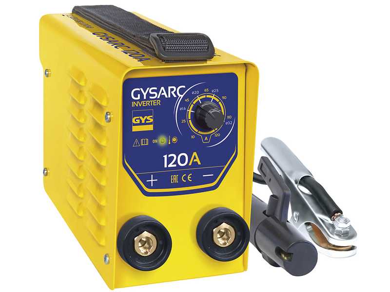 GYS GYSARC 120 - Inverter (MMA) welding machine - direct current (DC)