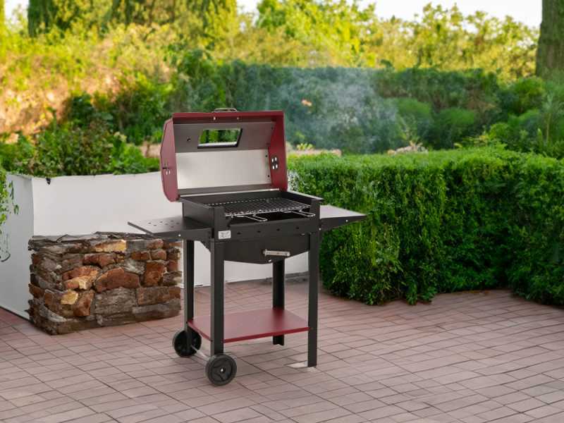 Mille Eliseo Small - Handcrafted iron charcoal barbecue - 47,5x37cm
