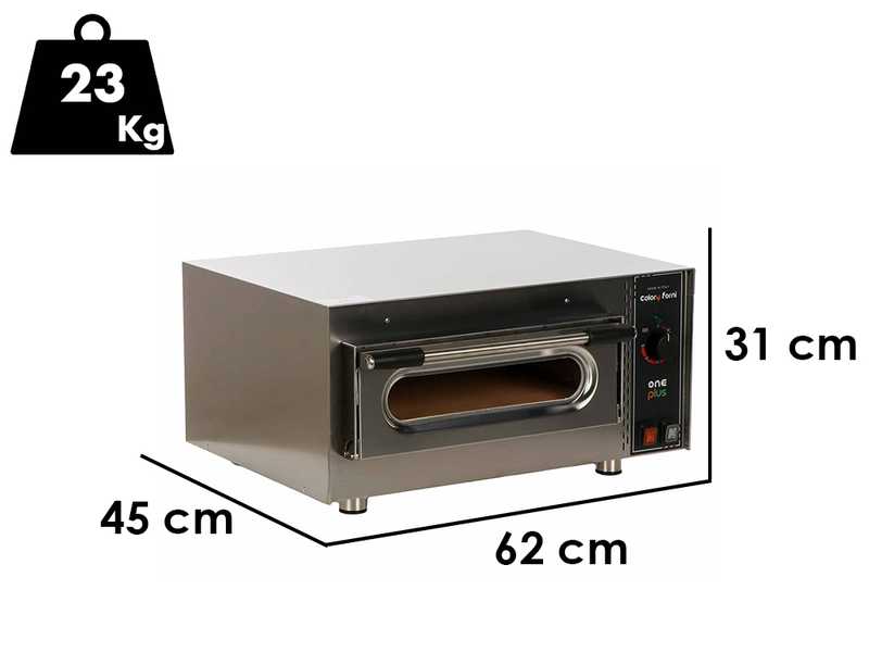 Calory Forni CF62M One Plus - Electric Pizza Oven - Mechanical