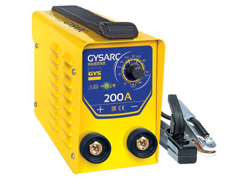 GYS GYSARC 200 - Inverter (MMA) welding machine - direct current (DC)