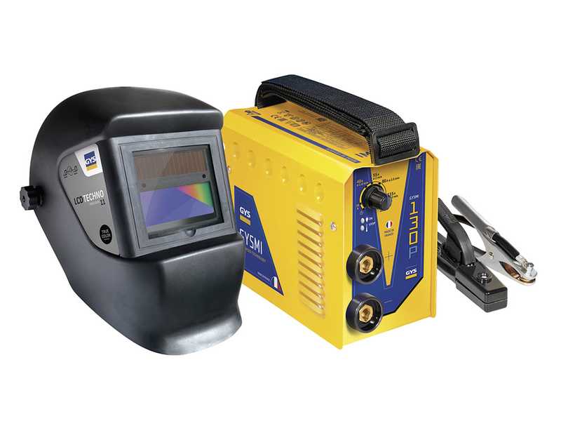 GYS GYSMI 130P - Inverter welding machine (MMA) - direct current (DC) - Mask