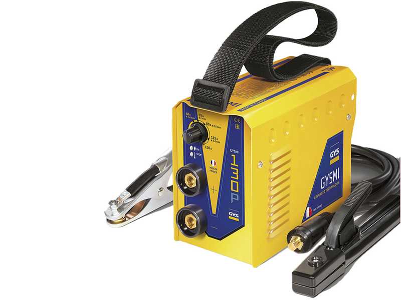 GYS GYSMI 130P - Inverter welding machine (MMA) - direct current (DC) - Mask