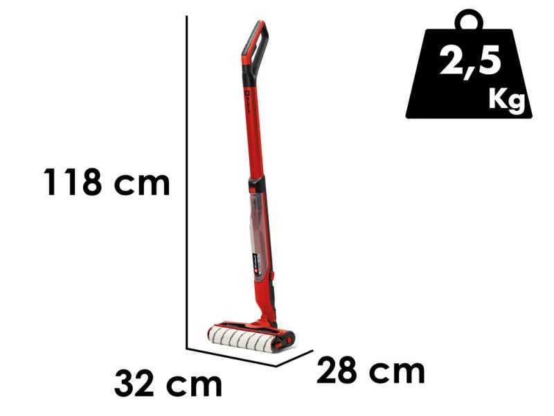 Einhell CLEANEXXO - Battery-powered floor cleaner - 3 in 1: washes, dries and vacuums - WITHOUT BATTERY AND BATTERY CHARGER