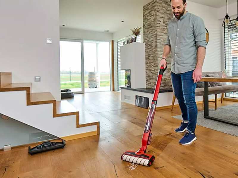 Einhell CLEANEXXO - Battery-powered floor cleaner - 3 in 1: washes, dries and vacuums - WITHOUT BATTERY AND BATTERY CHARGER