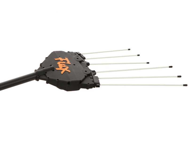 Oliviero Flex PCF Premium Cordless - Olive Harvester with Lithium Battery - Carbon Pole - 245cm - 2x 21.6V 4.5Ah