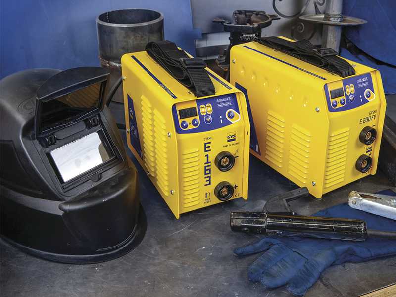 GYS Gysmi E163 - Inverter Welding Machine (MMA, TIG Lift) - Direct Current (DC) - Case