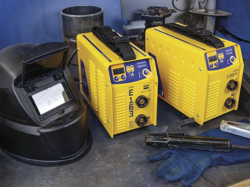 GYS Gysmi E 200 FV - Inverter Welding Machine (MMA, TIG Lift) + Mask, Direct Current (DC)