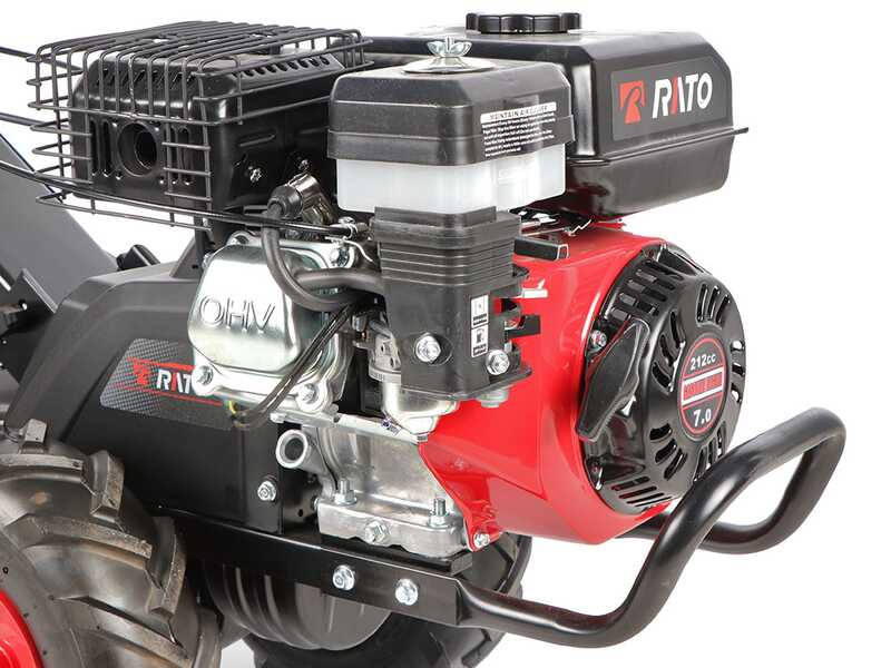 Rato Multipower RG3.6-55Q-D-H - 212cc Petrol Two-wheel Tractor - 7HP