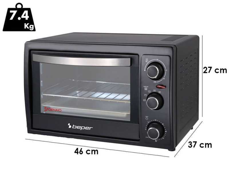 Beper 90884 - Ventilated Oven - 1300 W