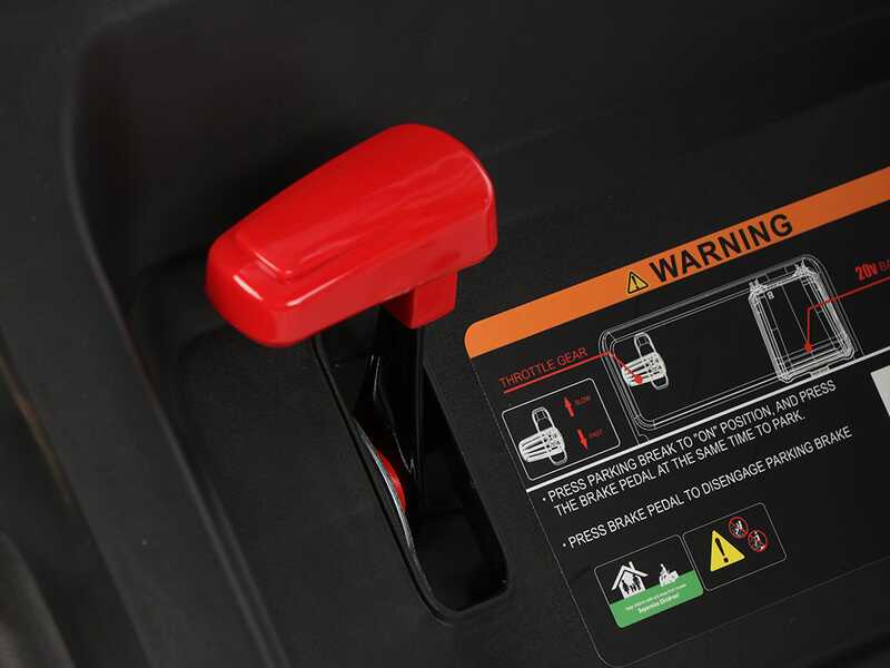 Blackstone RAVEN 61-750 CSM - Mini-rider Riding-on Mower - 224cc Engine