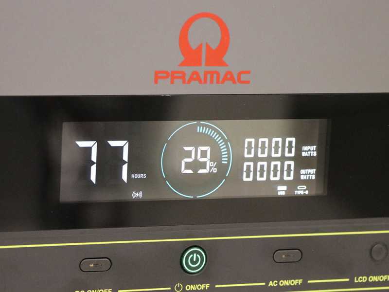 Pramac PWB 1200 - Portable PowerStation Battery - 1200W - 1075 Wh/25.6V