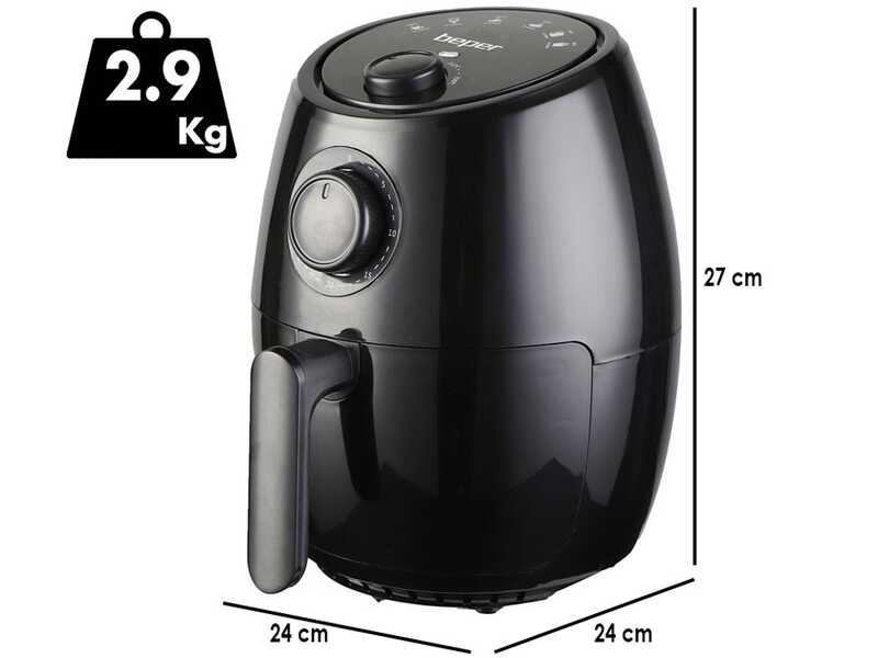 Beper P101FRI001 - Air Fryer - 2 L