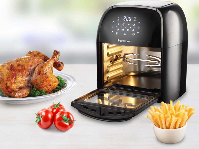 Beper P101FRI012 - Electric Oven - Digital Air Fryer - 12 L