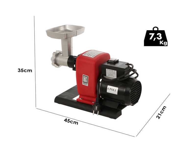New O.M.R.A OM-4855 TC5 - Electric meat grinder - 370W