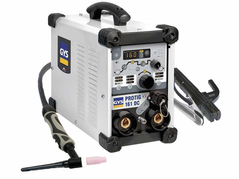 GYS Protig 161 DC - Inverter Welding Machine (TIG HF/LIFT, MMA) + Case, Direct Current (DC)