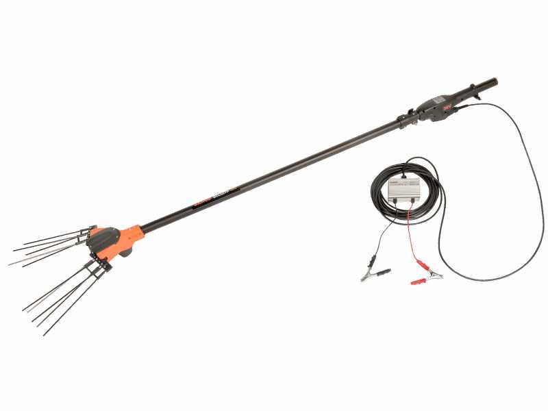 Bahco BCL52TP 36V - Electric Battery-powered Olive Harvester - 216-296 cm Carbon Pole