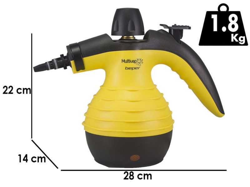 Beper 50700 - Hygienic steam cleaner - 1050W
