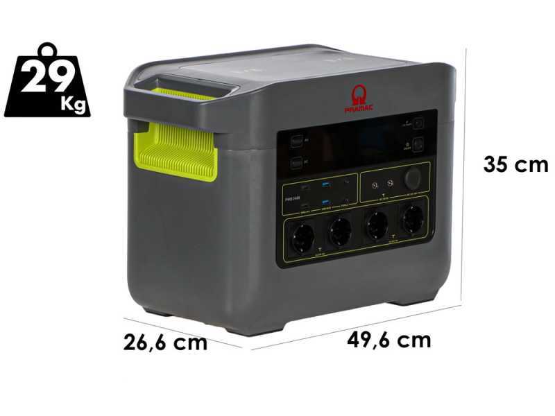 Pramac PWB 2400 - Portable PowerStation Battery - 2400W - 2150 Wh/51.2V