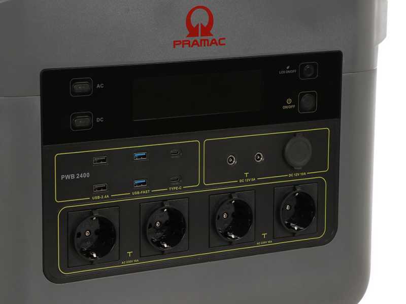 Pramac PWB 2400 - Portable PowerStation Battery - 2400W - 2150 Wh/51.2V