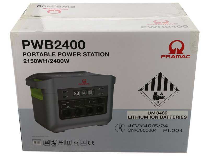 Pramac PWB 2400 - Portable PowerStation Battery - 2400W - 2150 Wh/51.2V