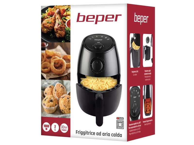 Beper P101FRI051 - Air Fryer - 5 L