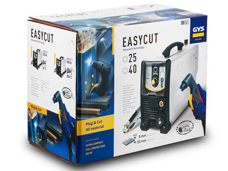 Gys Easycut 40 - Inverter plasma cutting
