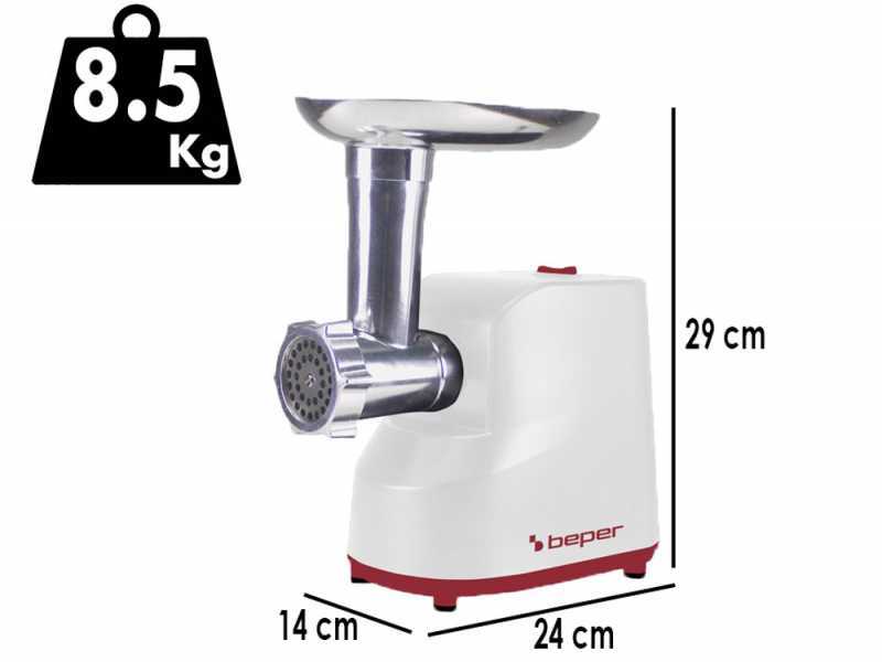 Beper P102ROB200 - Multifunctional Electric Meat Mincer - Tomato Press