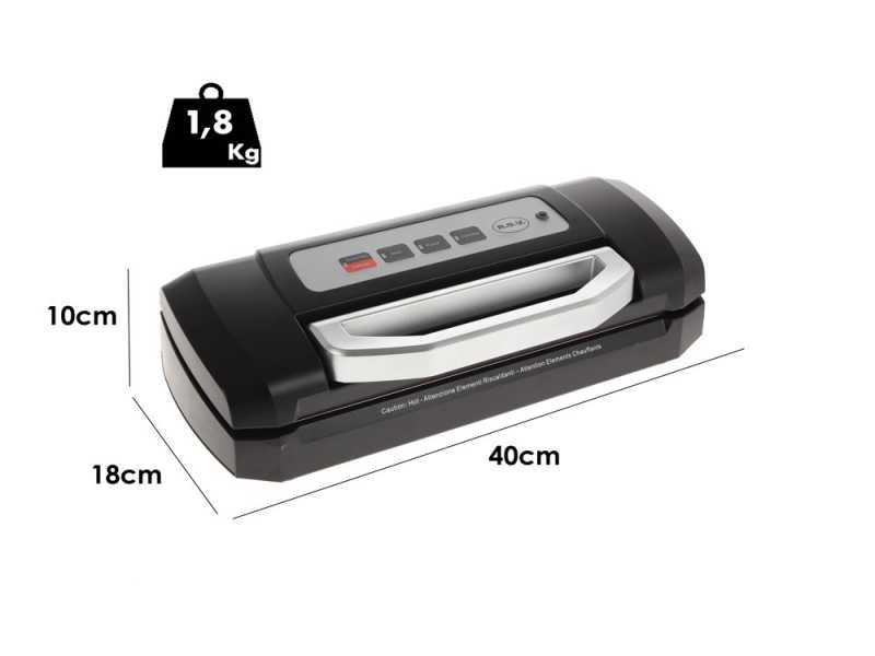 R.G.V. Fresh Quality Home - Vacuum Sealer - 32 cm Sealing Bar