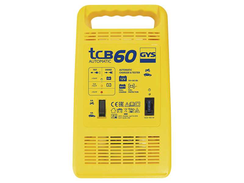 GYS TCB 60 - Automatic Charger - 12V Batteries 10 to 60Ah