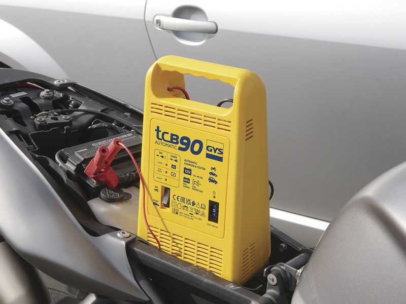 GYS TCB 90 - Automatic Charger - 12V Batteries 15 to 90Ah
