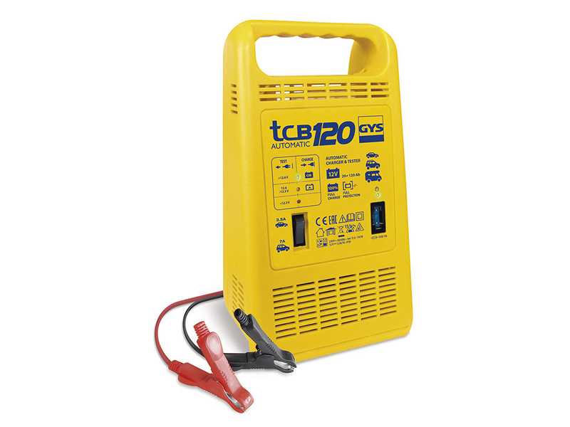 GYS TCB 120 - Automatic Charger - 12V Batteries 20 to 120Ah