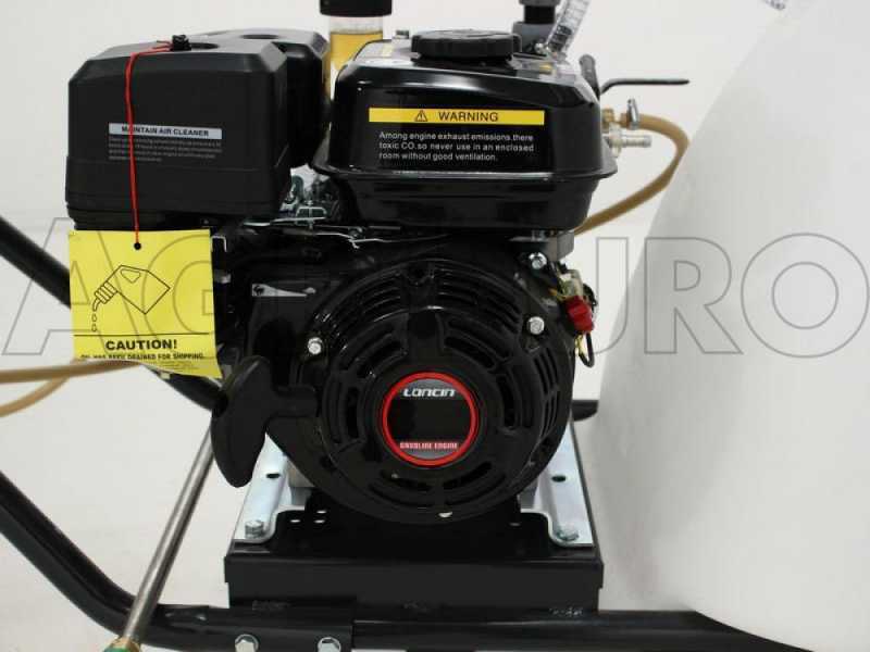Comet APS 41 Sprayer Pump - Loncin G 160 F and 120L Tank Trolley Kit 