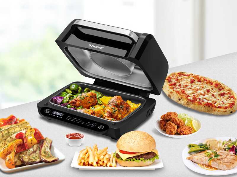 Beper P101FRI081 - Digital Air Fryer - Electric Oven - 1700 W