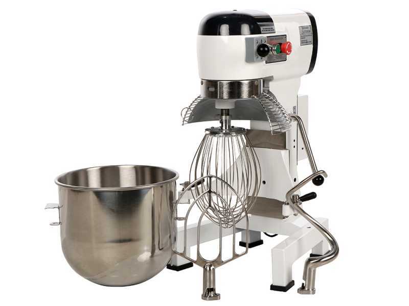 Prismafood iLine MZPL030 - Planetary Mixer - 30 L Stainless Steel Tank