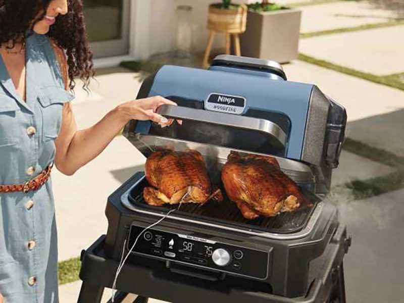 Ninja Woodfire Pro XL OG901EU - Electric barbecue with smoker