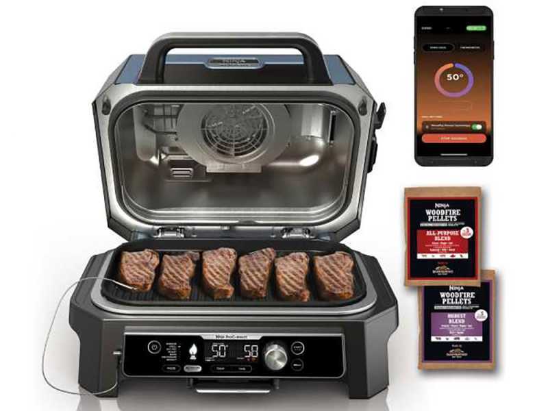 Ninja Woodfire Pro XL OG901EU - Electric barbecue with smoker