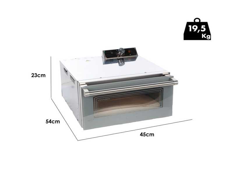Macte Oven Voyager SMART - Electric pizza oven - 1925 W