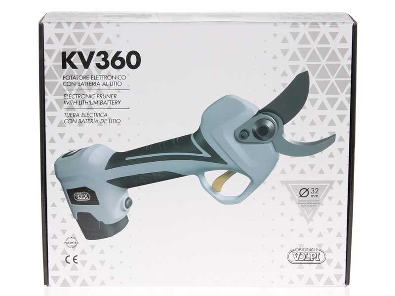 Volpi Kamikaze KV360 - Electric Pruning Shear - 2x 14.4V/2.5Ah