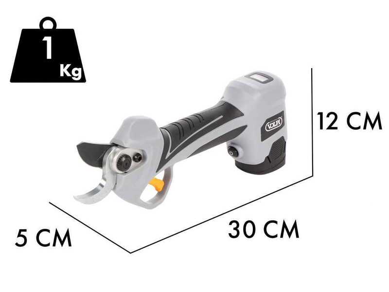 Volpi Kamikaze KV360 - Electric Pruning Shear - 2x 14.4V/2.5Ah