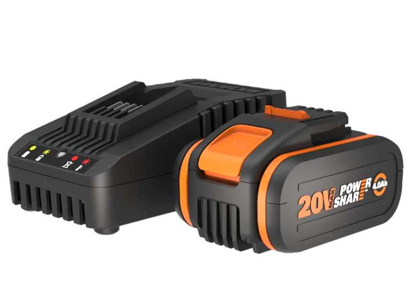 Worx WA3604 - Starter Kit Battery 20V/4Ah + Rapid Charger