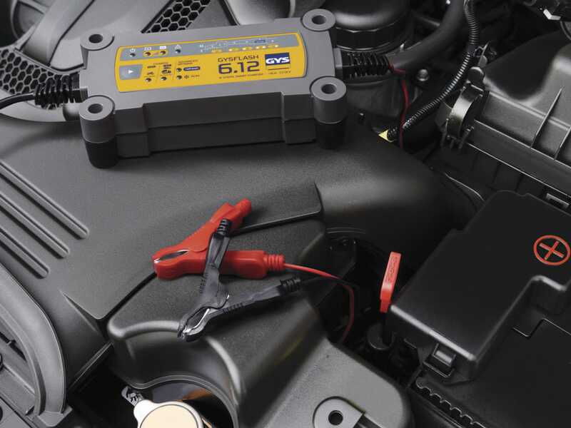 Chargeur pour batteries 12V (acide-plomb) de 1,2 à 125 Ah - GYSFLASH 6.12 | 029378 de GYS