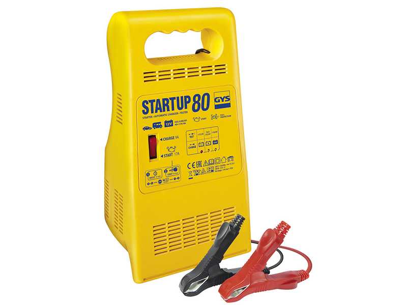 GYS Start up 80 - Battery Charger and Starter - 12/24V