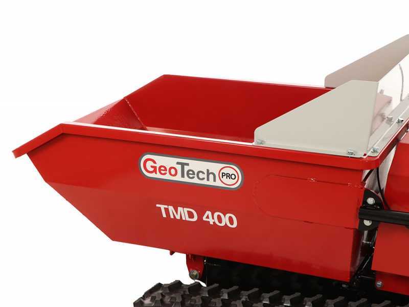 GeoTech-Pro TMD 400 - Battery-powered wheelbarrow 48V 15Ah with dump body