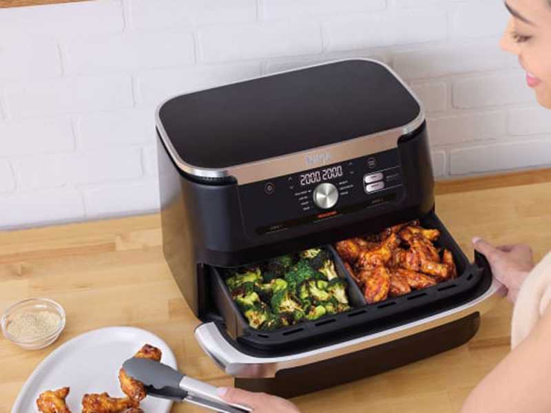 Ninja FlexDrawer AF500EU - Air Fryer - 10.4 L