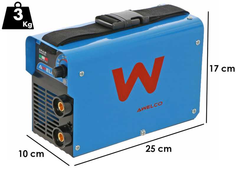 AWELCO IRIS 150 - Inverter Welding Machine (MMA), direct current (DC)