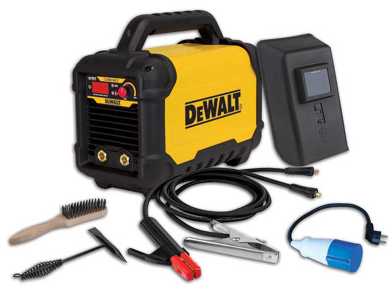 DeWalt DXWDMMA 200E - Inverter Welding Machine (MMA) - Direct Current (DC) + KIT