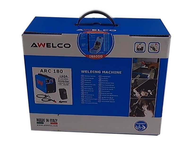 AWELCO IRIS 220 - Inverter Welding Machine (MMA), direct current (DC)